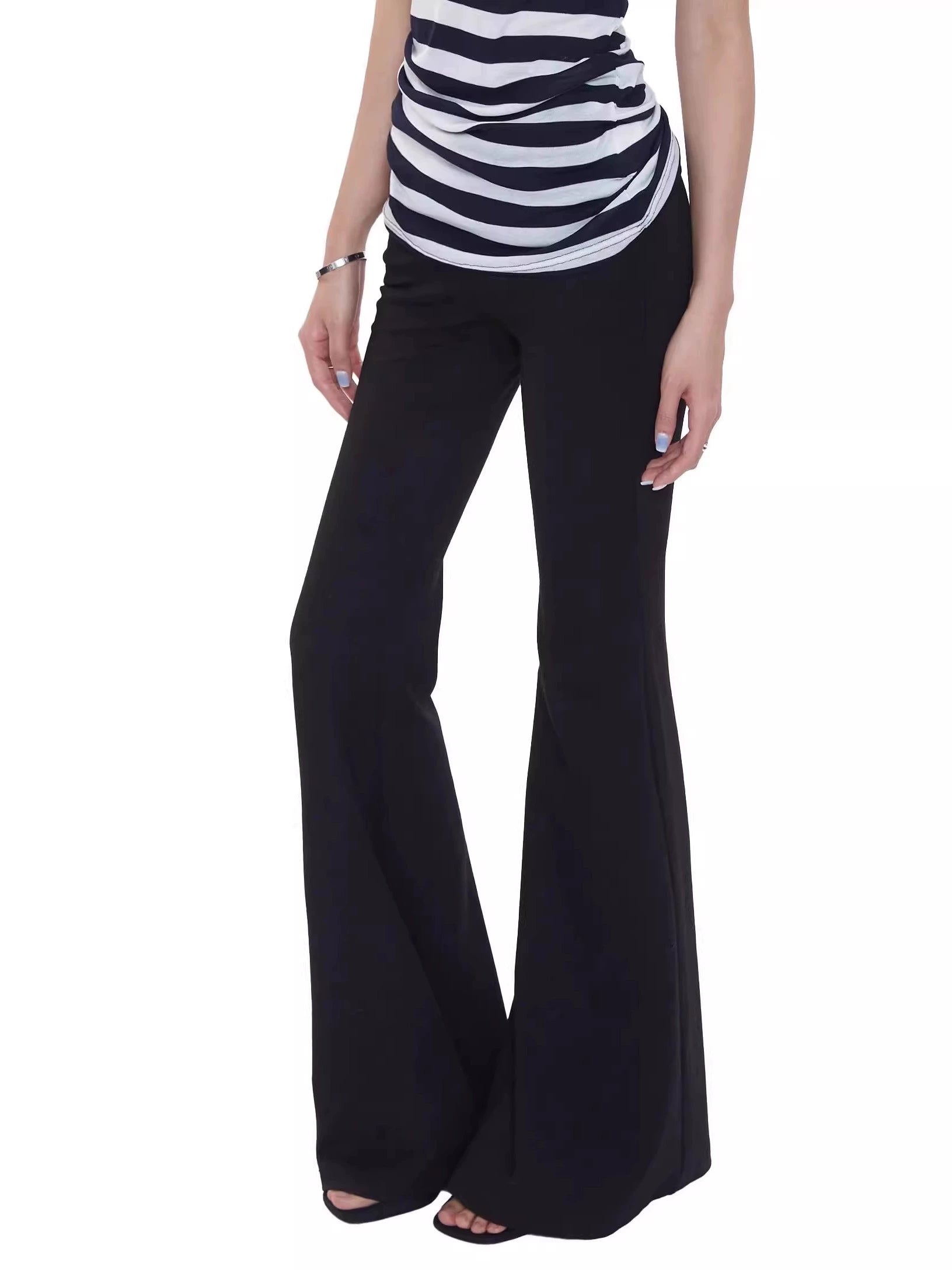 WITHMIN Slim Simple Slim-fitting Casual Pants