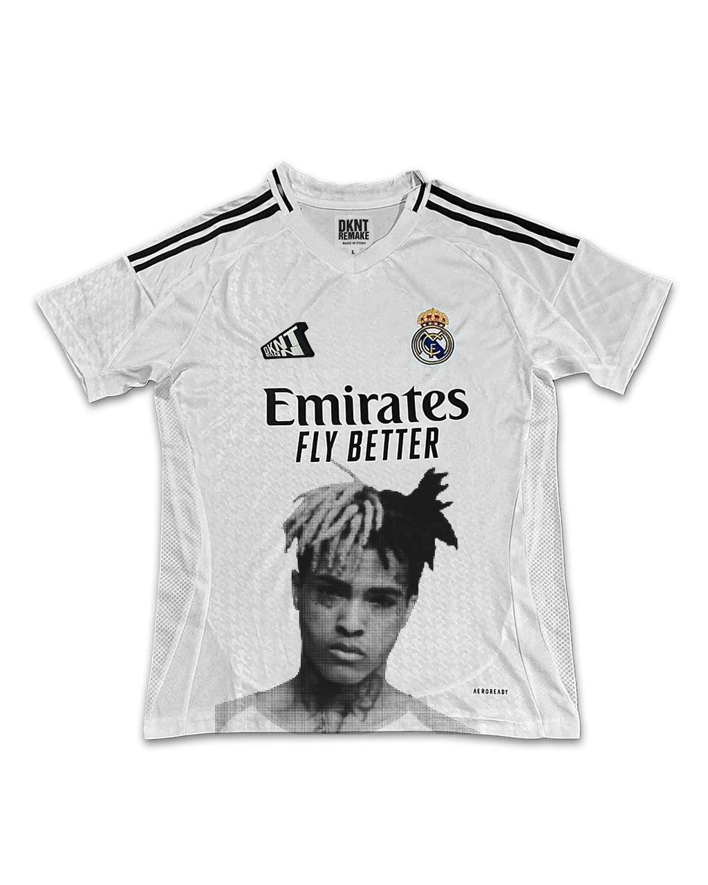 KANYE Portrait Print Casual Versatile Tee