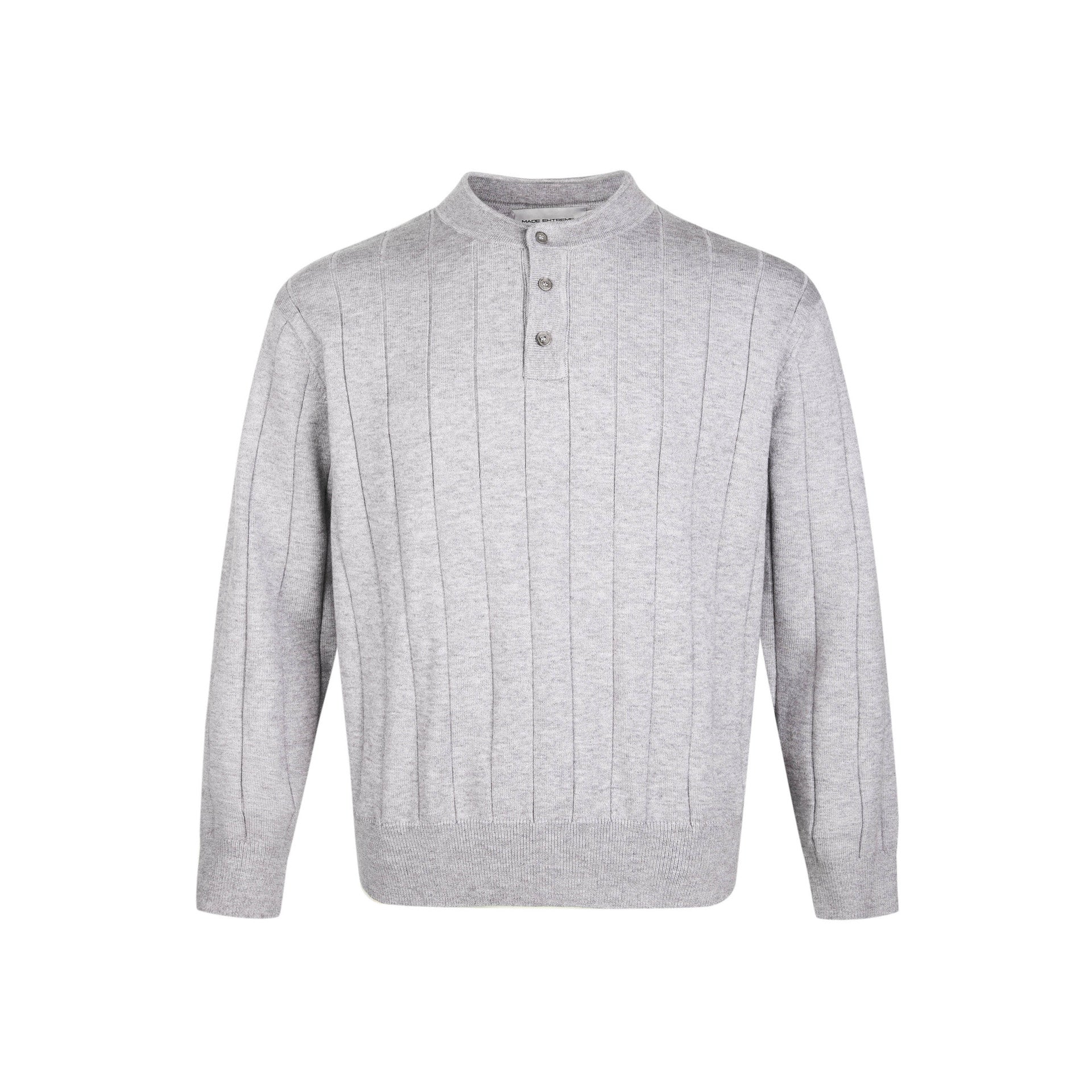 MADEEXTREME Vintage Henry Collar Casual Long Sleeve