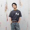 GOODLIVABLE Retro Micro Loose Versatile Casual Tee