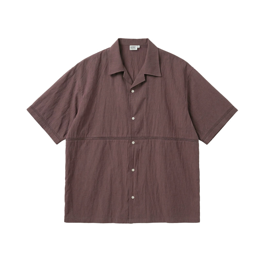 BUTTBILL Loose Skeleton Lace Shirt