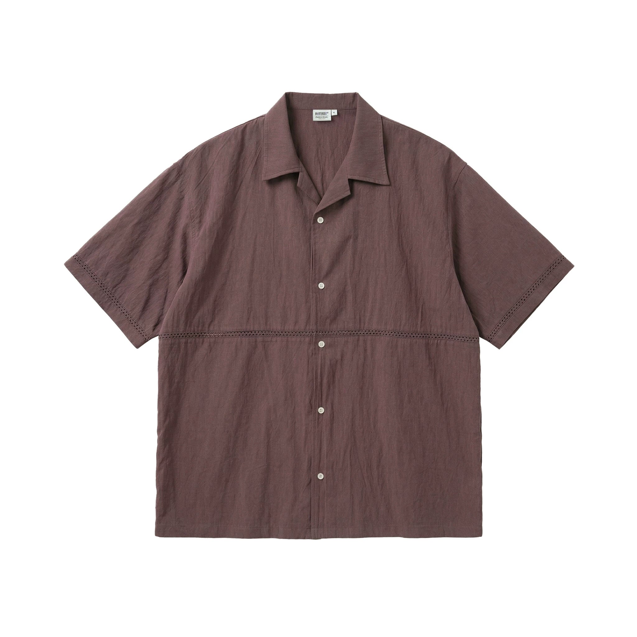BUTTBILL Loose Skeleton Lace Shirt