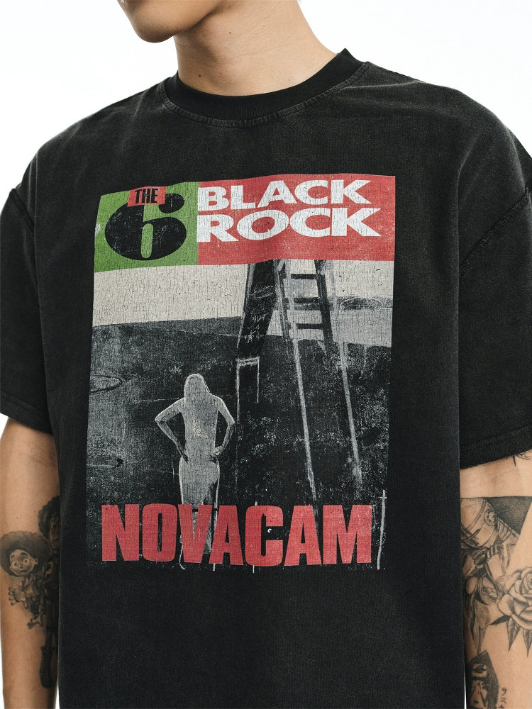 NOVACAM American vintage street ROCK Tee