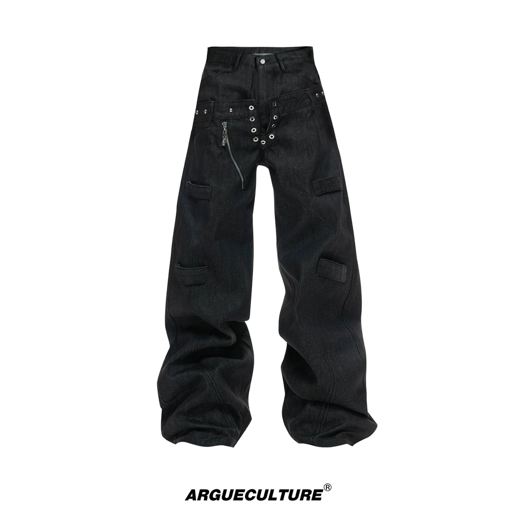 ArguECulturE Straight Double Waist Jeans