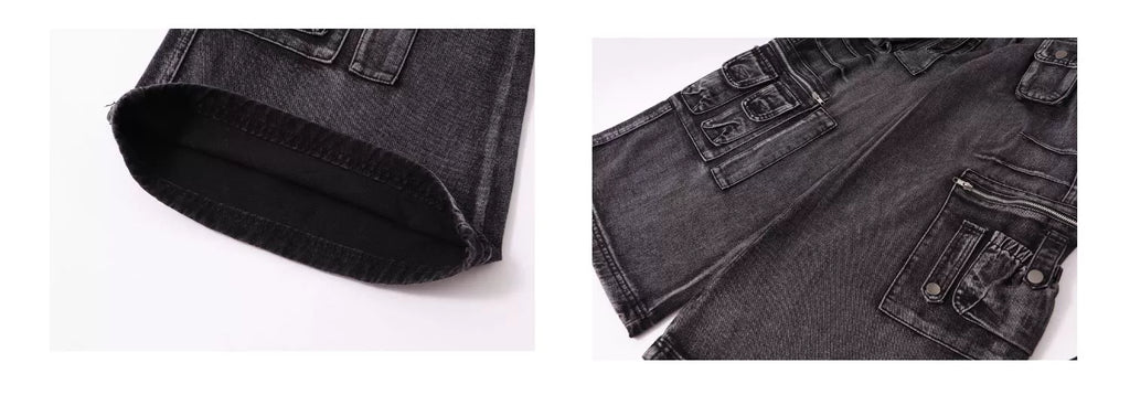 BLACKLISTS Old Multi-pocket Tooling Jeans
