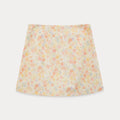 EGGKA Temperament High Waist A Word Floral Skirt