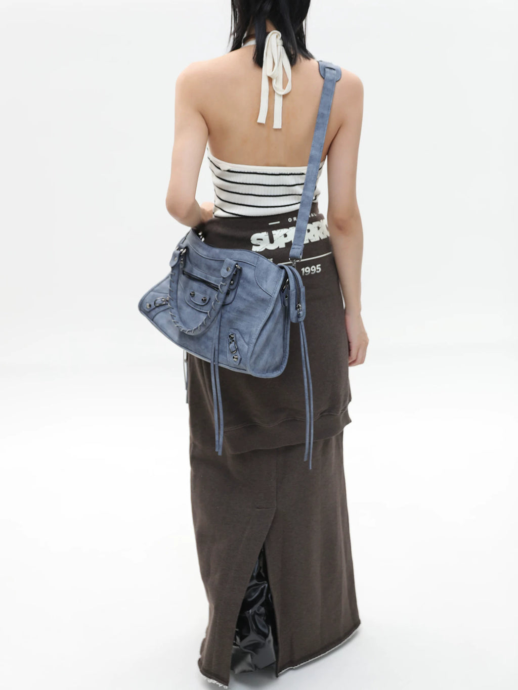 JANDRESS Stud Vintage Crossbody Bag (Clearance)