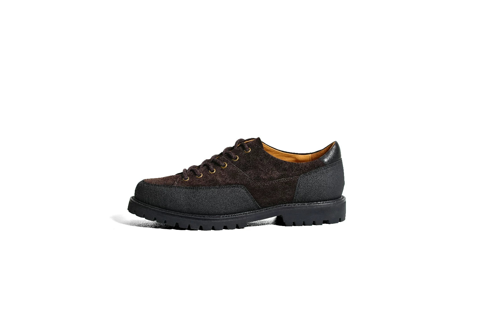 TERRAKOO Leather Heightening Aramco Kaji Hiking Shoes Leather Shoes