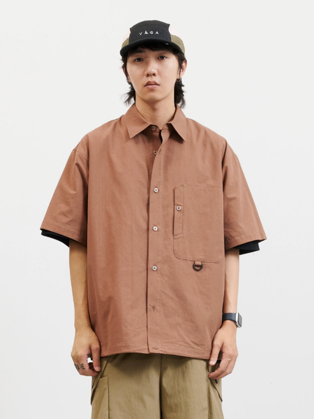 NUMBERSALT Japanese Loose Casual Shirt