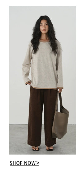 EIGHTHMONTH Vintage Corduroy Wide Leg Pants