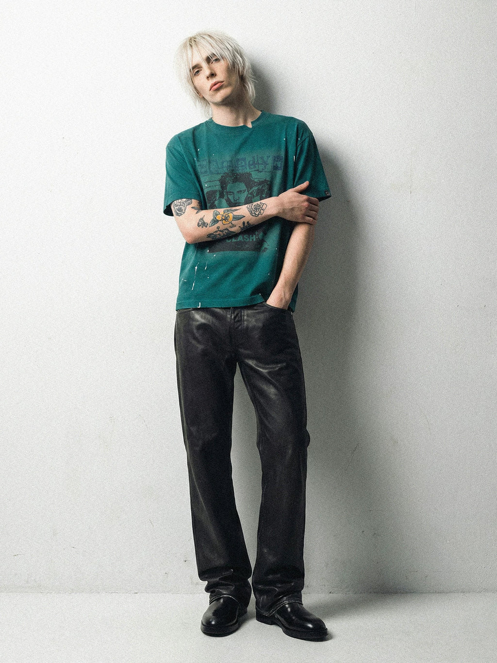 Remedy Trendy Portrait Print Casual Tee