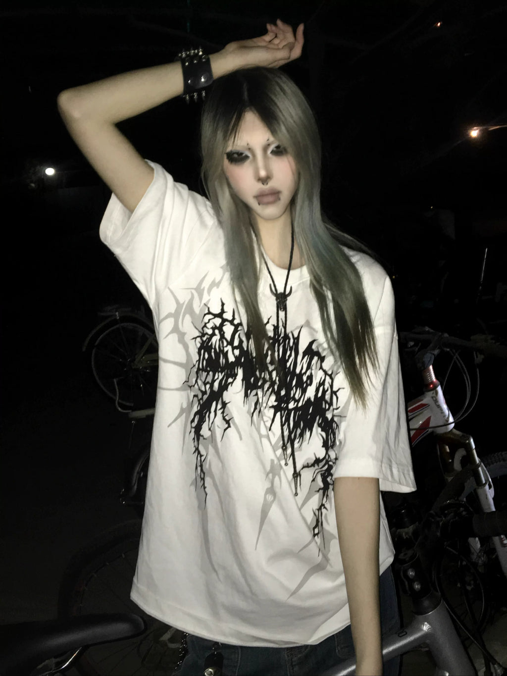Wetbody Casual Loose Versatile Tee