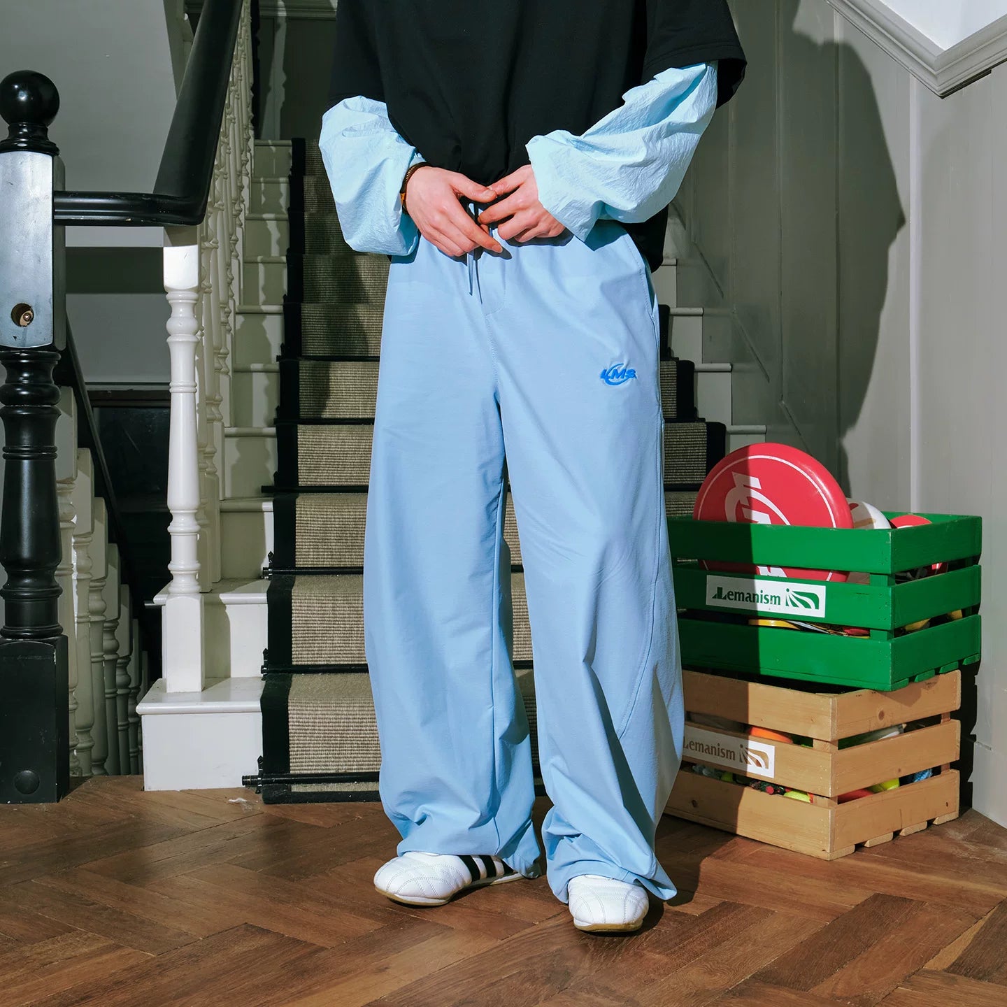 Lemanism Wide-leg Sweatpants
