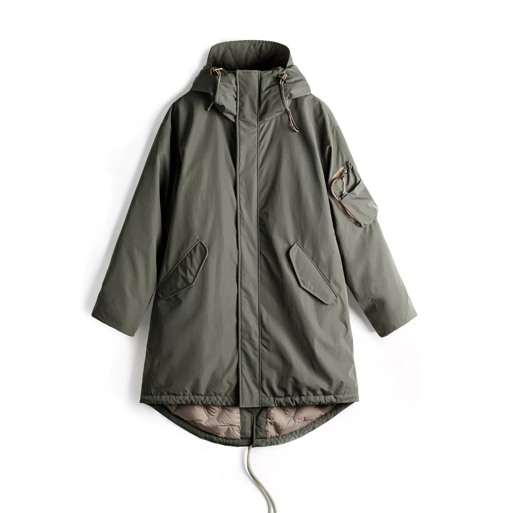 Madden retro M51 hooded trench coat jacket