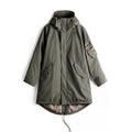 Madden retro M51 hooded trench coat jacket
