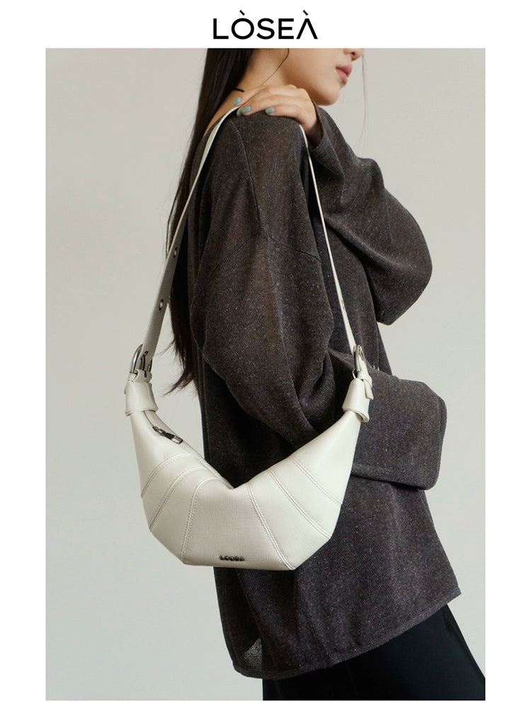 LOSEA Retro Premium Sense Lazy Shoulder Messenger Bag