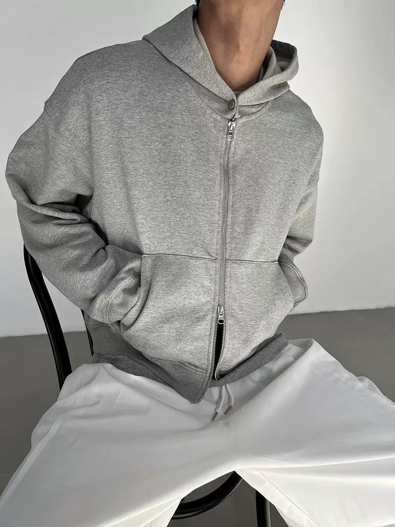 COLN Short zipper Cotton Jacket