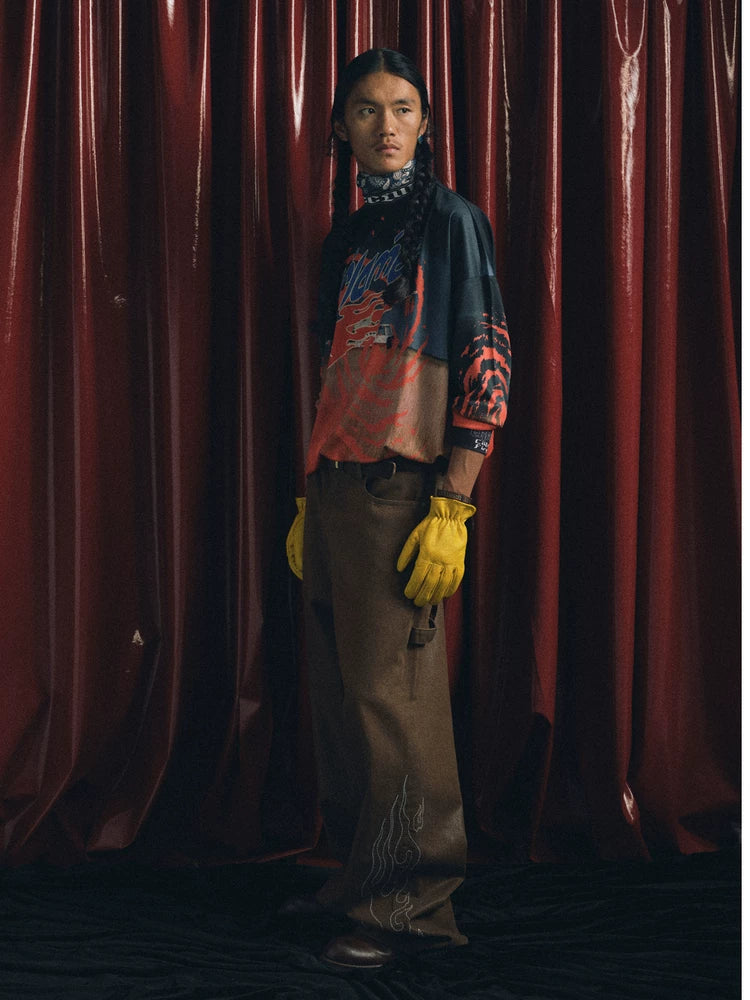 TREclub Full of Prairie Print Casual Long Sleeves