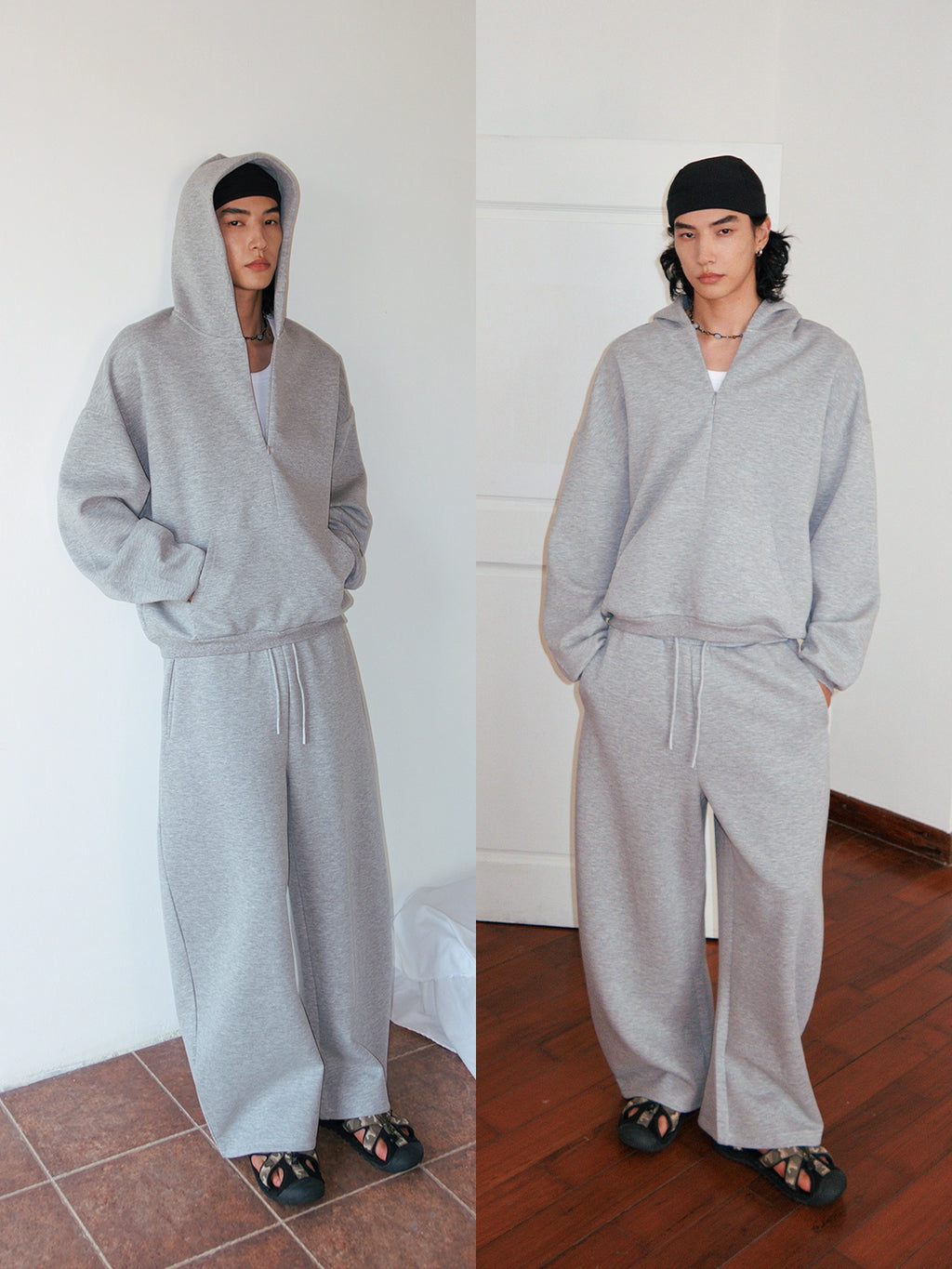 FUNKYFUN Casual Loose Sweater Set