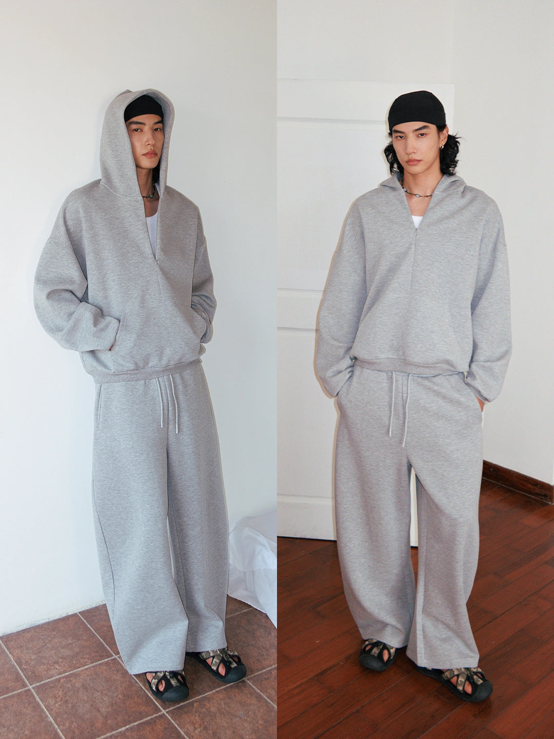 FUNKYFUN Casual Loose Sweater Set