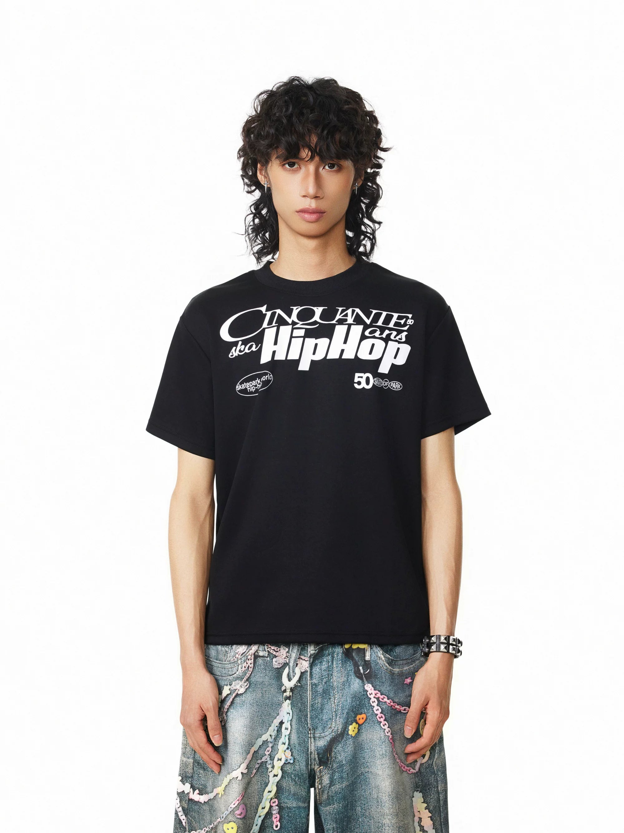 BTSG Retro Copper Ammonia Wire Air Layer Front Shoulder Short Width Tee