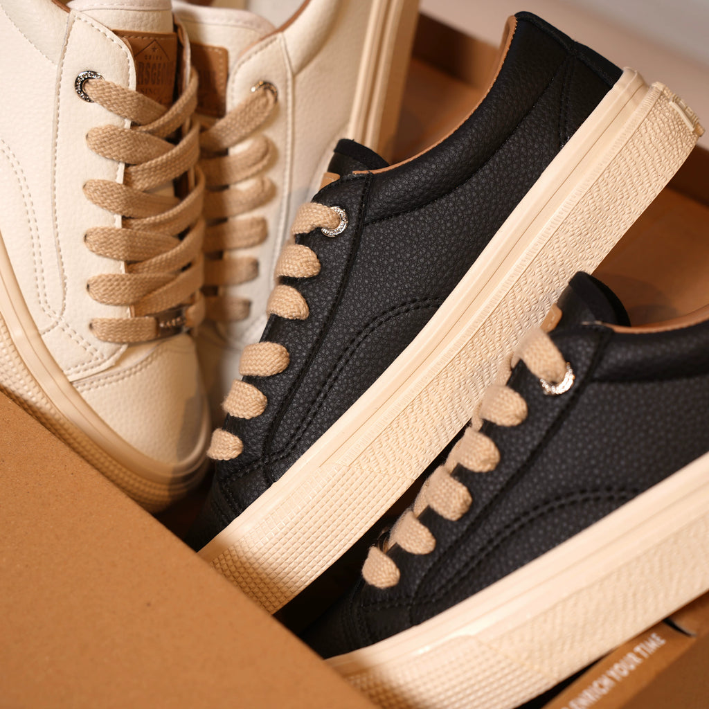 MARS GEOME Leather Casual Sports Minimalist Board Shoes