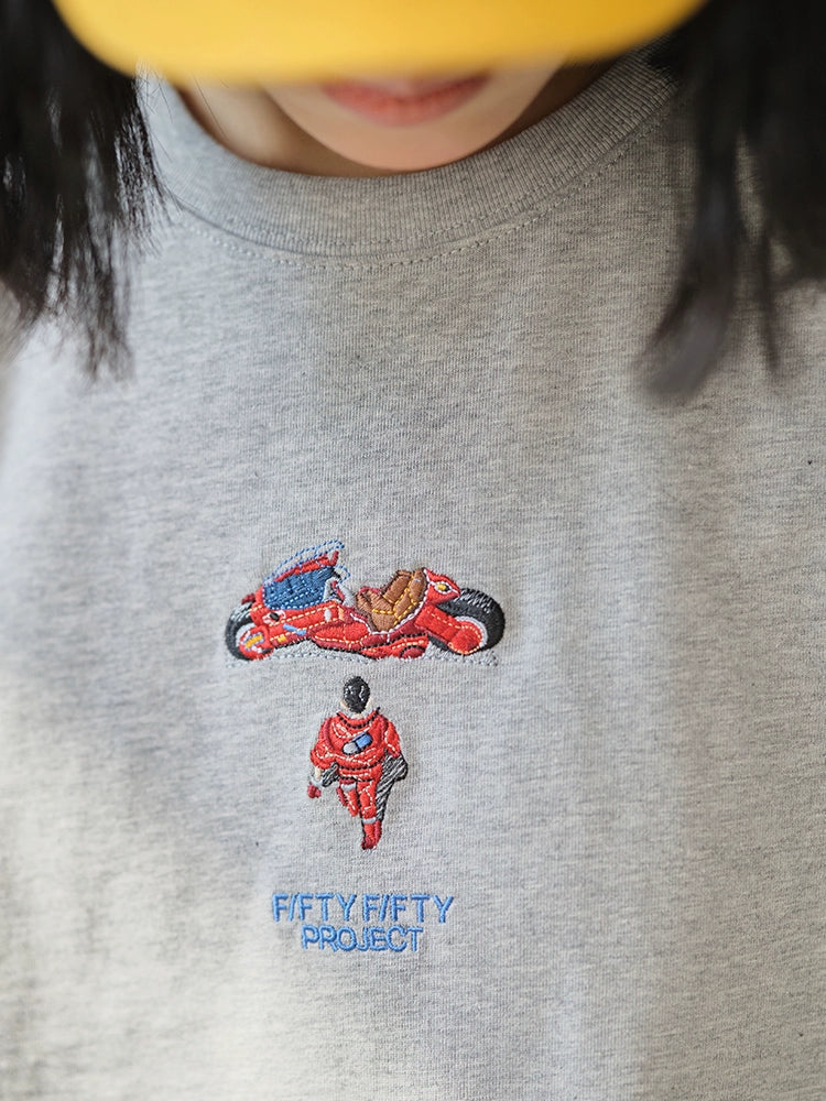 Battles Classic Animated Embroidery Long Sleeve