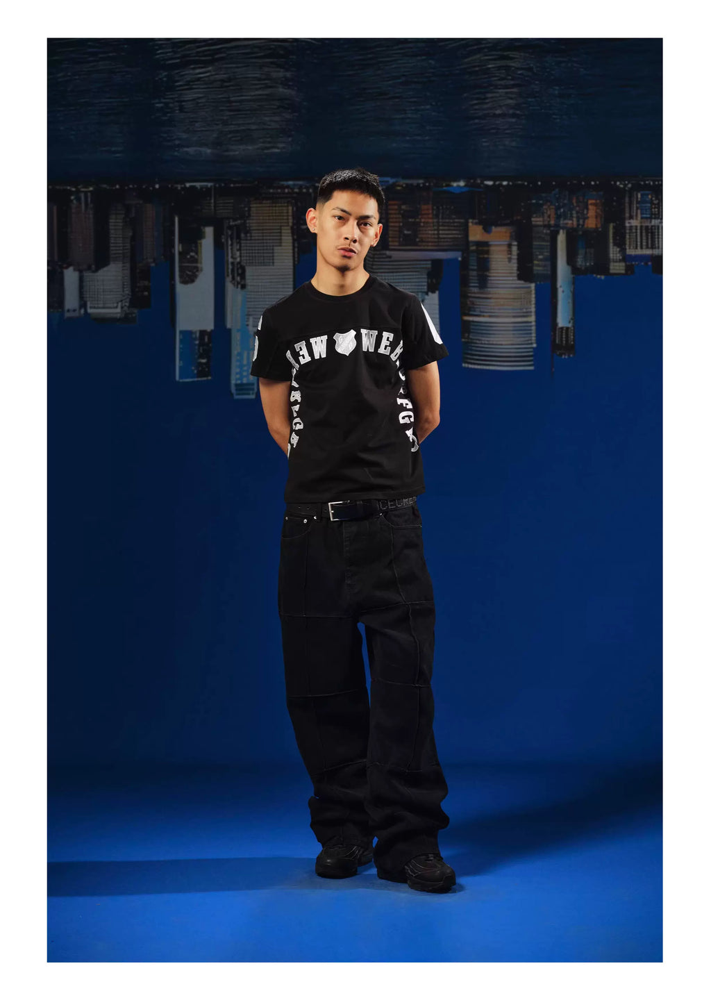 WebSurfGroup Badge Casual Shoulder TEE