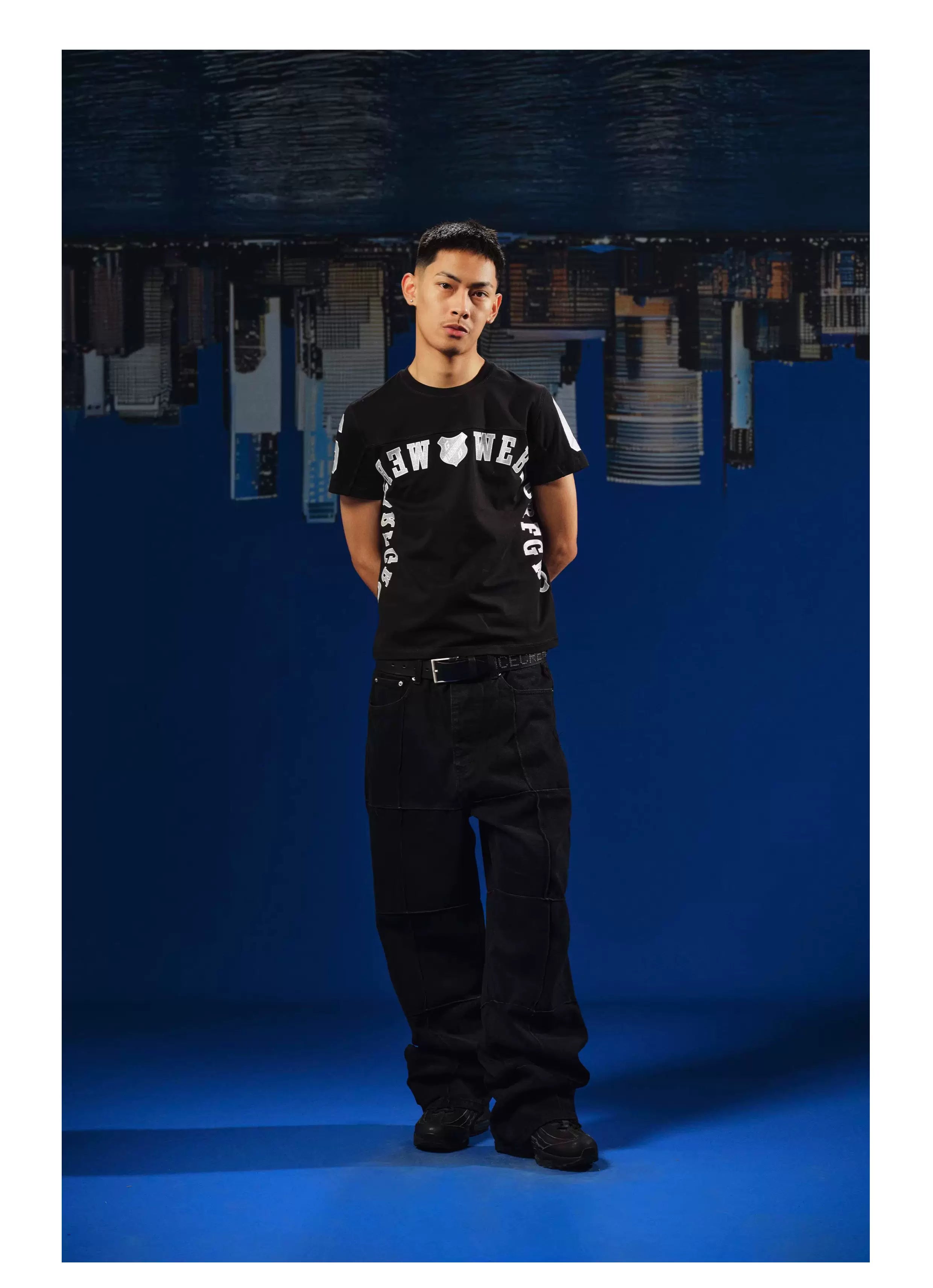 WebSurfGroup Badge Casual Shoulder TEE