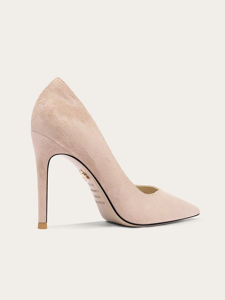 Lily Wei Temperament Versatile V-mouth High Heels
