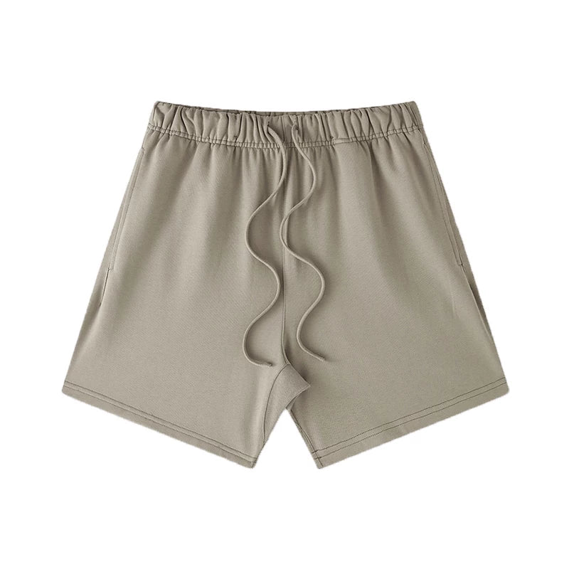 Blank: Map Casual Loose Straight Five-point Pants
