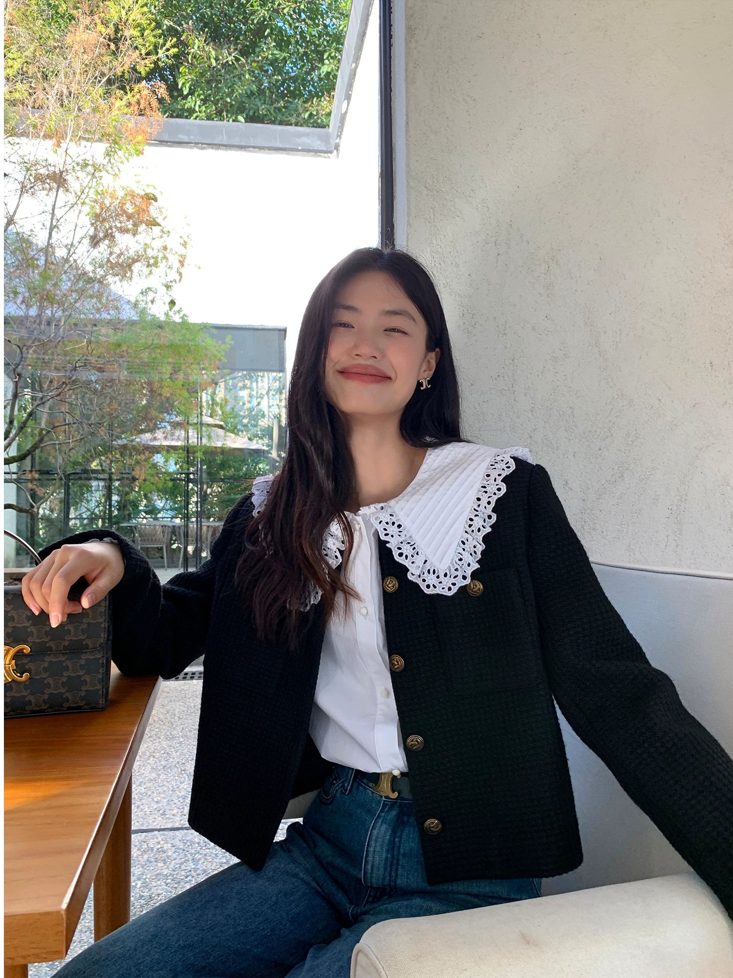 Pusumede Premium Skinny Versatile Temperament Jacket