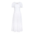 Wildberry Square Collar Waist Temperament Dress