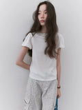 VOOE Lace Sweet Lace Slim Tee