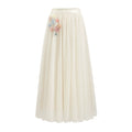 Barb Chill High Waist Mesh Skirt