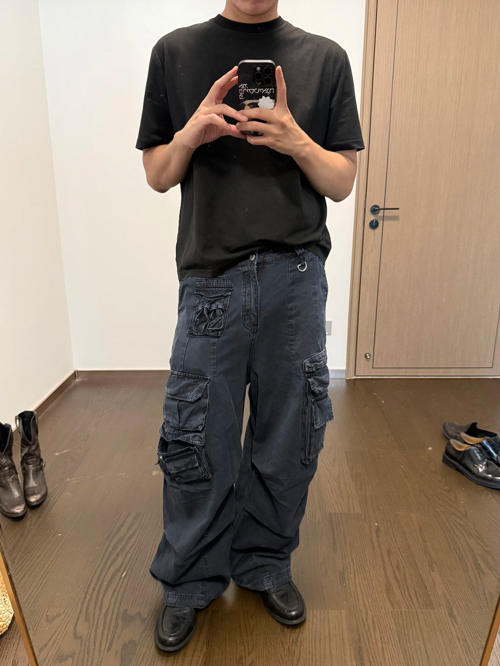VOWPROGRESS Casual Multi-pocket Overalls