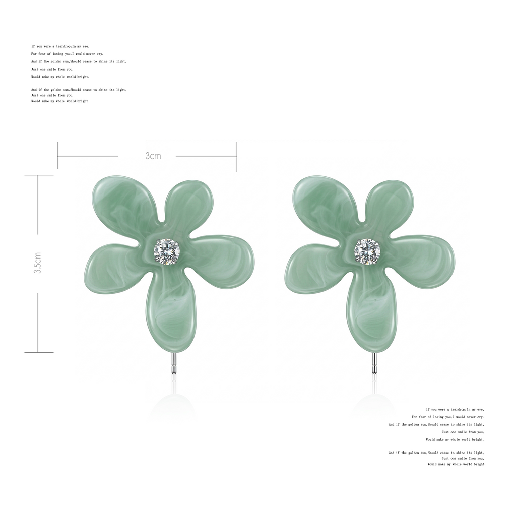 NO SOLUTION Magnolia Niche Earrings