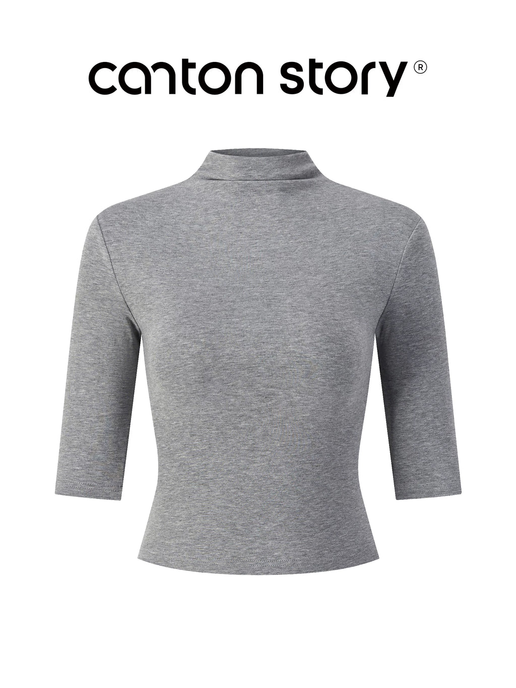 Cantonstory Retro Simple Short Tee