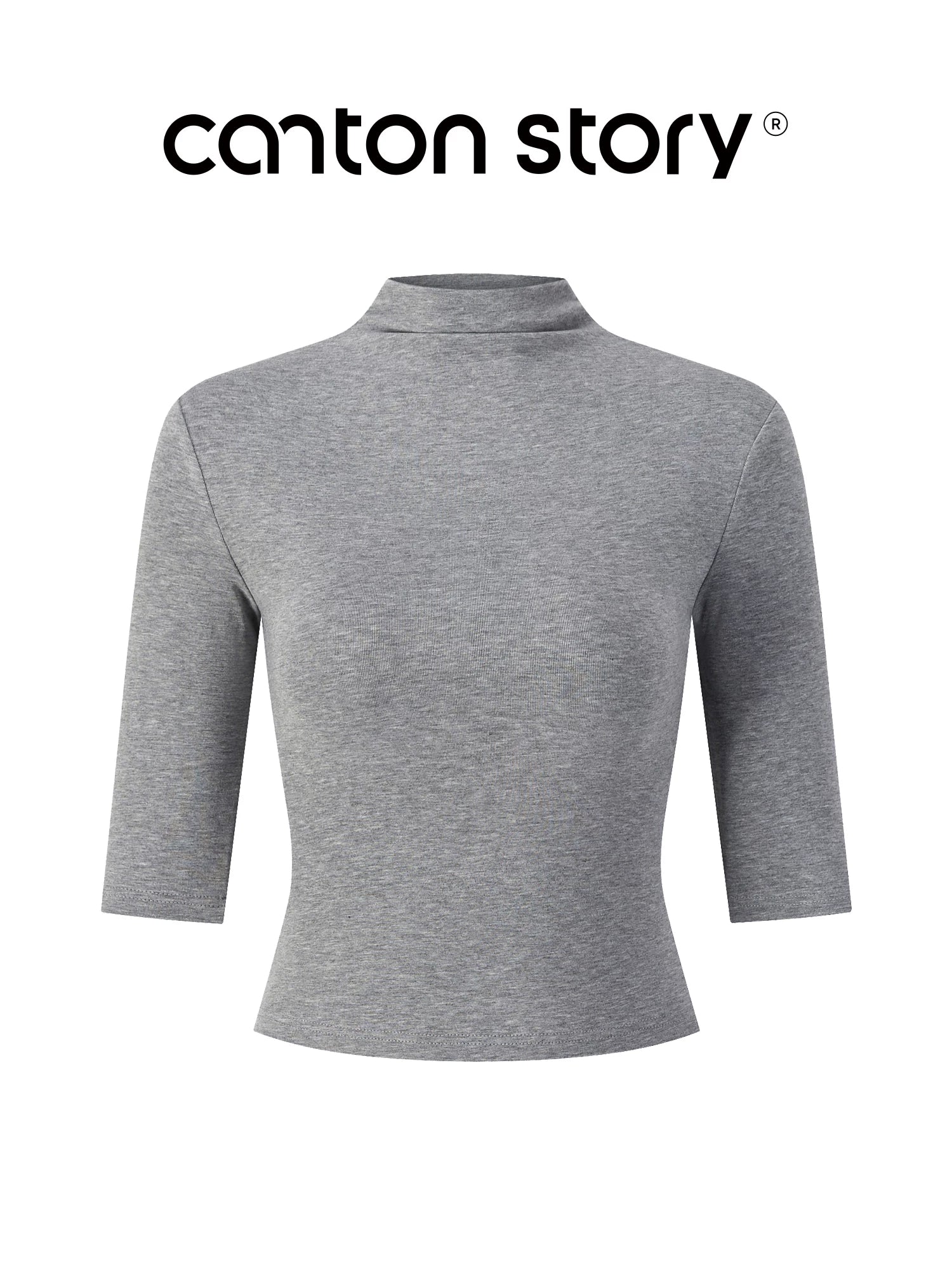 Cantonstory Retro Simple Short Tee