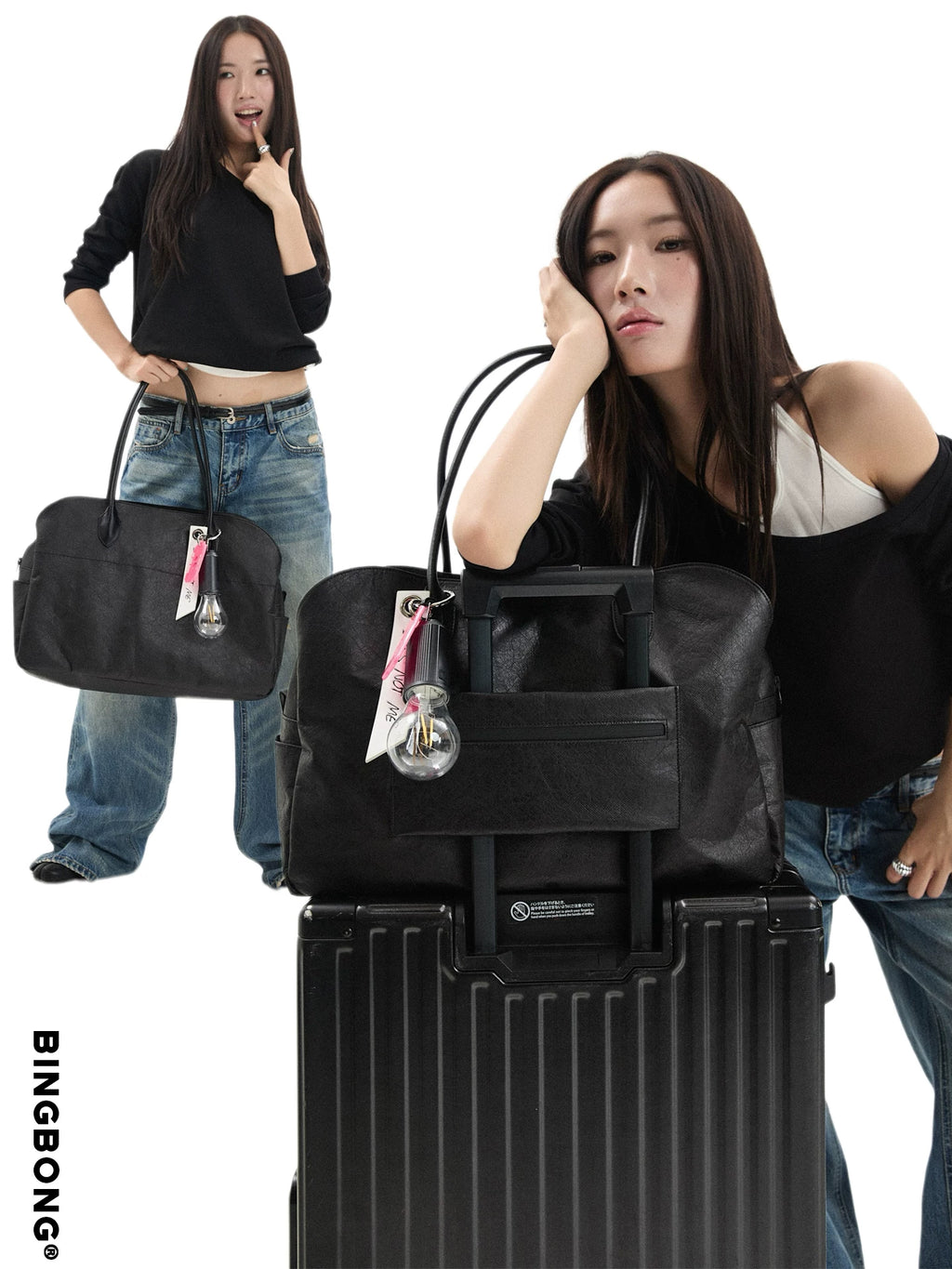BINGBONG Shoulder Large Capacity Travel Bag