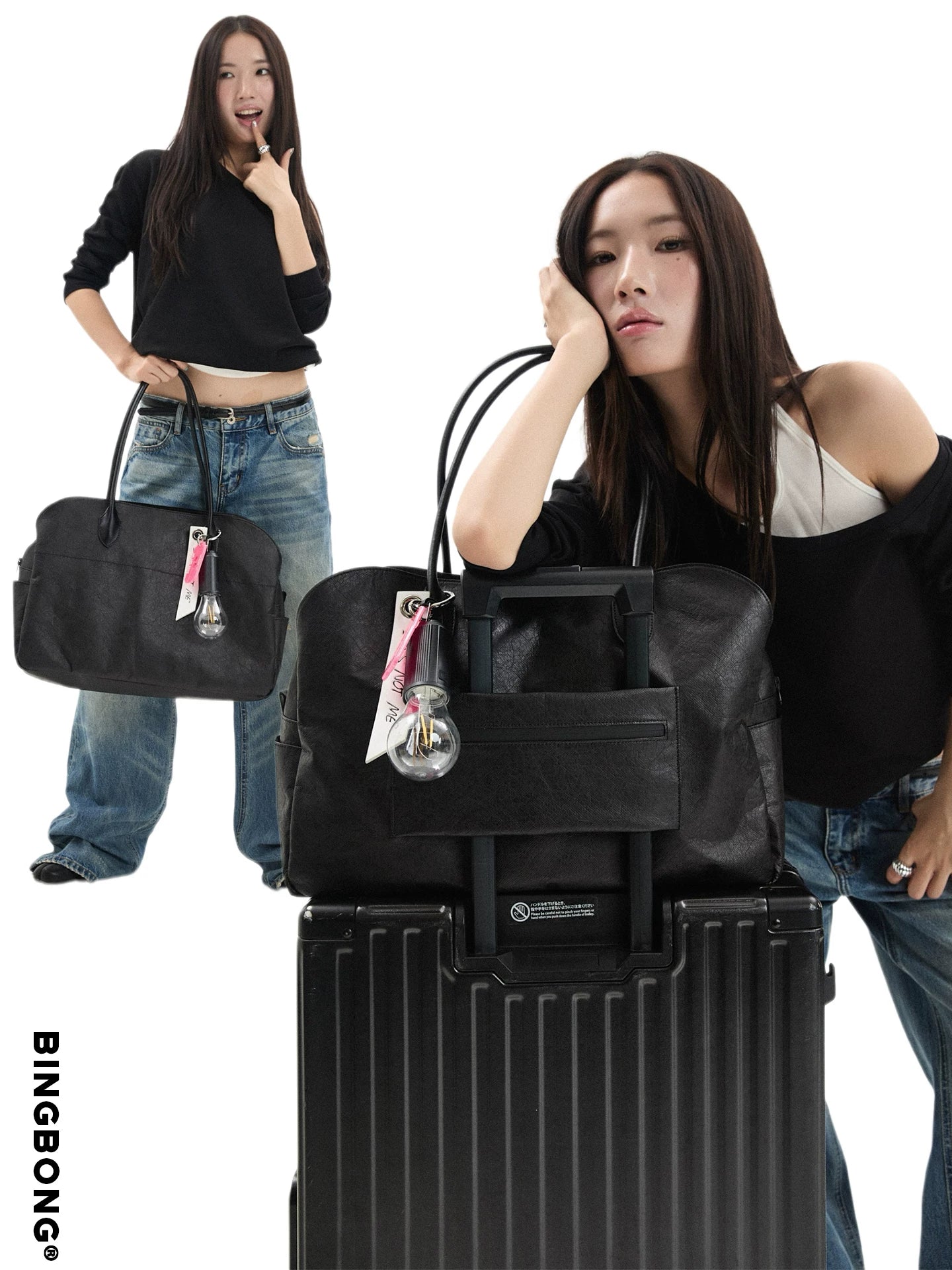 BINGBONG Shoulder Large Capacity Travel Bag