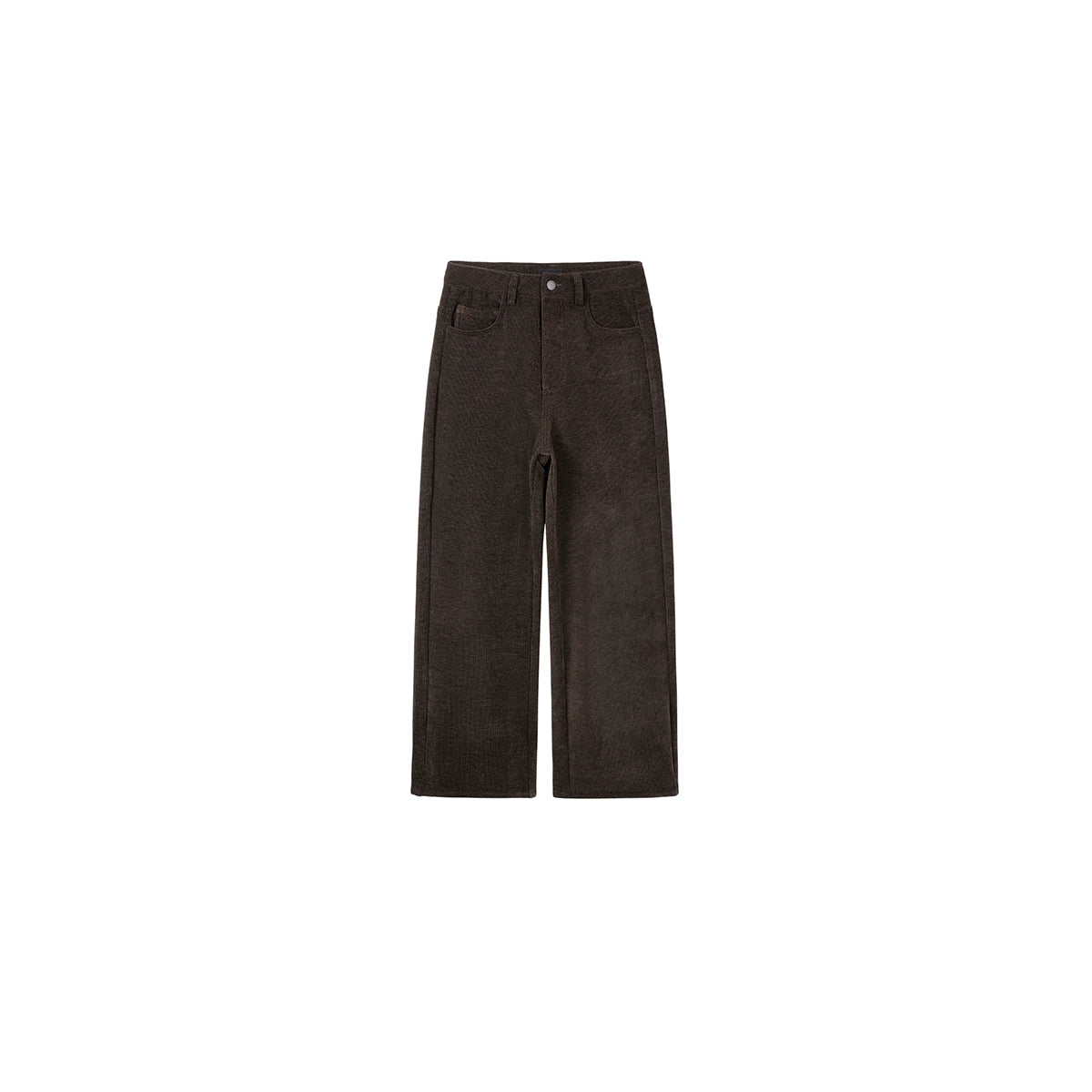PLUS NO LOGO Corduroy Vertical Loose Straight-leg Pants
