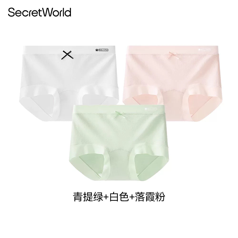 SecretWorld Mid-rise Seamless Shorts Boxers