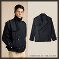 CULTUM Double-breasted Lapel Short Jacket