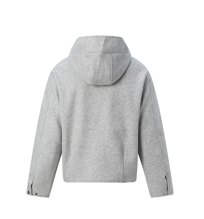 UNF Casual Striped Stand-Up Jacket