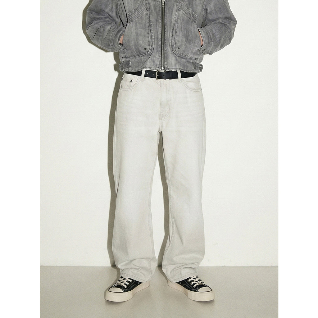 MADEEXTREME Loose Straight Casual Jeans