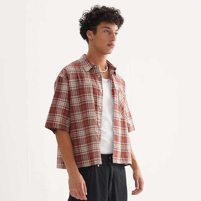 FIVE MEN BOXY Ruffian Shirt