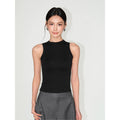 NEVA HU Crew Neck Slim-fit Camisole Vest