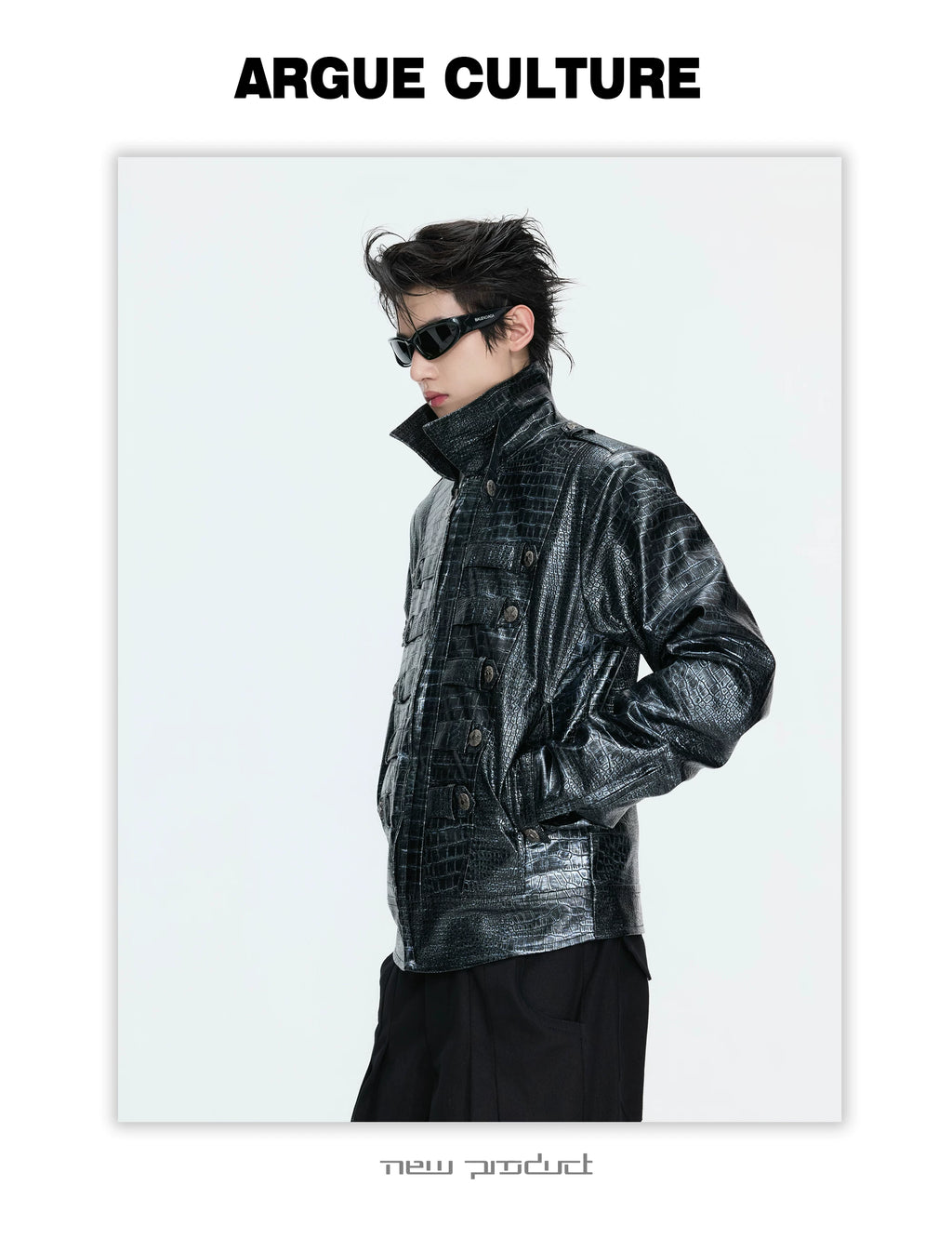 ArguECulturE Slim-fit Double-breasted Jacket