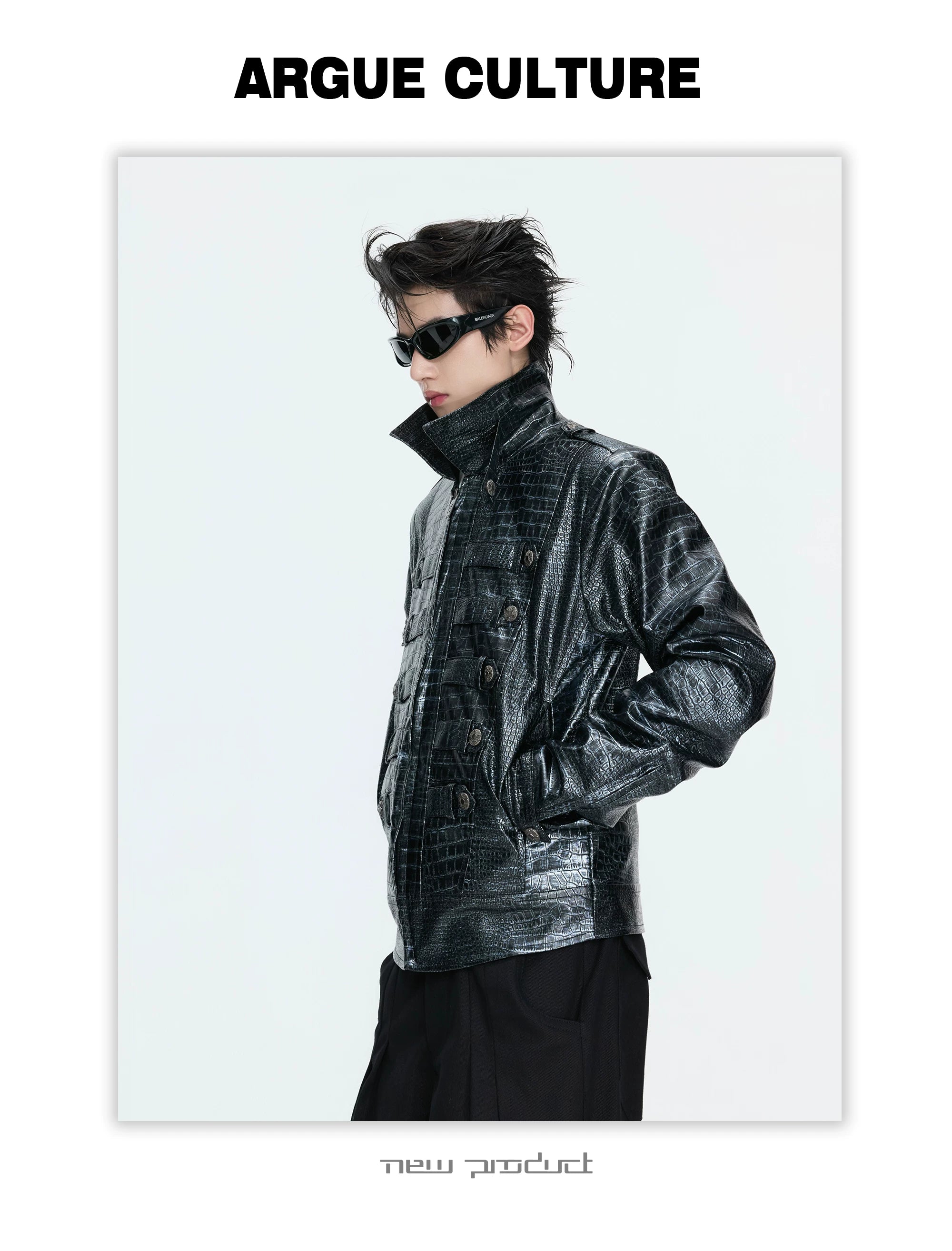 ArguECulturE Slim-fit Double-breasted Jacket